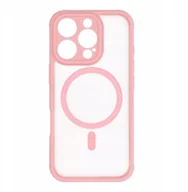 Etui i futerały do telefonów - Futerał FULL MATTE MAG COVER kompatybilny z MagSafe do IPHONE 16 Pro jasny różowy - miniaturka - grafika 1