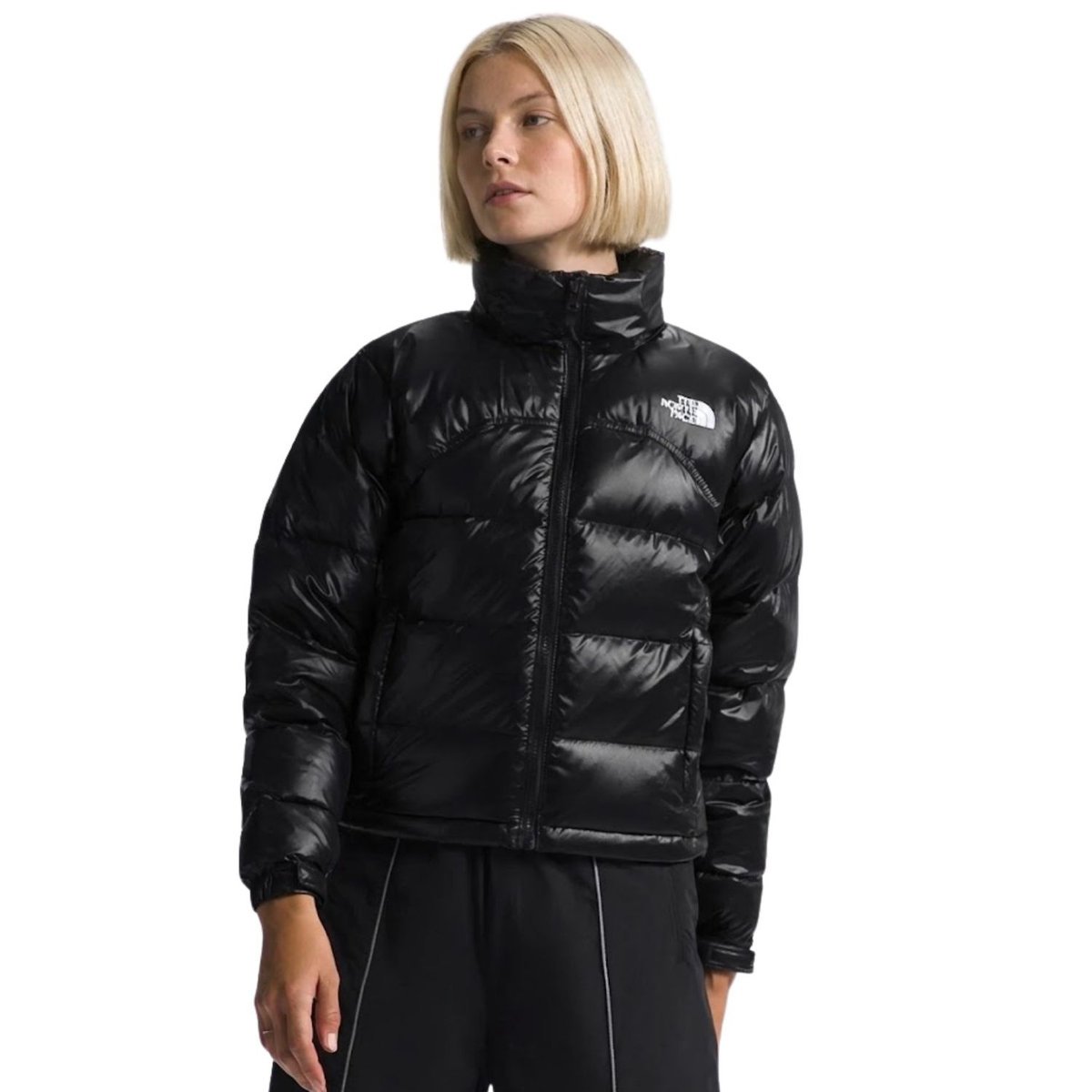 Kurtka damska The North Face 200 Retro Nuptse puchowa czarna-XS