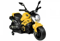 Pojazdy elektryczne dla dzieci - Import LEANToys Pojazd GTM1188 Żółty - miniaturka - grafika 1