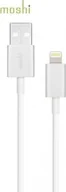 Kable USB - Kabel USB Moshi USB-A - Lightning 1 m Biały MI-LIGHUSB-W - miniaturka - grafika 1