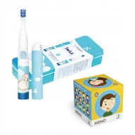 Szczoteczki do zębów dla dzieci - VITAMMY VITAMMY SMILE mors + DODO Memo chłopiec Zestaw prezentowy szczoteczka soniczna do zębów dla dzieci i gra obrazkowa TOW018730 - miniaturka - grafika 1