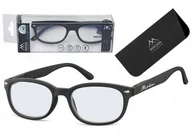 Okulary korekcyjne, oprawki, szkła - Okulary do czytania komputera plusy męskie damskie - miniaturka - grafika 1