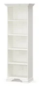 Regały - Biały regał otwarty w stylu klasycznym T7-L27 - miniaturka - grafika 1