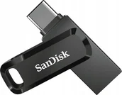Pendrive - Pendrive SanDisk Ultra Dual Drive Go - USB-Flash-dysk - 2 TB - USB 3.2 Gen 1 / USB-C - czarny SDDDC3-2T00-G46 - miniaturka - grafika 1