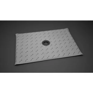 Radaway prostokątna płyta prysznicowa z kratką odpływową 139x89cm 5DK1409, 5K01, - Brodziki prysznicowe - miniaturka - grafika 3