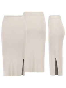 Eight2Nine Spódnica w kolorze kremowym - Spódnice - miniaturka - grafika 1
