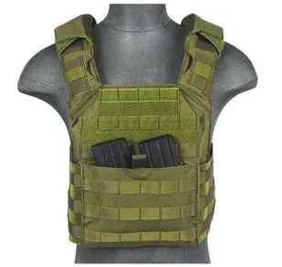 Kamizelka taktyczna Lancer Tactical Gilet Plate Carrier SPAC 1000D - Olive - Odzież taktyczna i umundurowanie - miniaturka - grafika 1