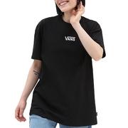 Koszulki i topy damskie - Koszulka Vans Flying V Oversized VN0A7YUTBLK1 - czarna - miniaturka - grafika 1