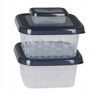 Komplet 3 Pojemników Ori: 2×1,25L + 0,1L Antracyt 2303 Branq - Pojemniki kuchenne - miniaturka - grafika 1