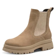 Kozaki damskie - Tamaris Damskie kozaki Chelsea 1-25423-45, Camel, 42 EU, piaskowy, 42 EU - miniaturka - grafika 1