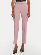 Spodnie damskie - Rinascimento Chinosy CFC0126225003 Różowy Slim Fit - miniaturka - grafika 1