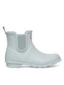 Kalosze damskie - Hunter Kalosze HFW-001 Niebieski - miniaturka - grafika 1