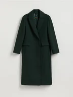 Płaszcze damskie - Reserved - Płaszcz z wełną Bellandi - morski - miniaturka - grafika 1