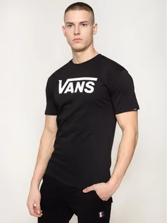 Koszulki męskie - Vans T-Shirt Classic VN000GGGY281 Czarny Classic Fit - grafika 1