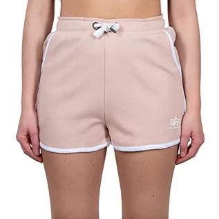Spodnie damskie - Alpha Damskie spodnie Contrast Short Sl Wmn, 640-pale Peach, S - grafika 1