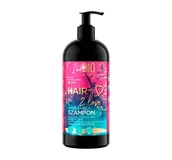 Szampony do włosów - Eveline Hair 2 Love Nawilżający Szampon do włosów suchych i zniszczonych 400ml - miniaturka - grafika 1