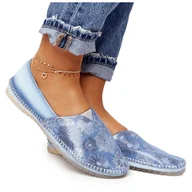 Baleriny - Baleriny Damskie Niebieskie Maciejka 01930-72/00-0 - miniaturka - grafika 1