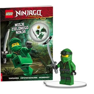 Lego Ninjago Misje Zielonego Ninja - Powieści i opowiadania - miniaturka - grafika 1