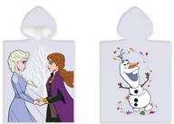 Okrycia kąpielowe dla dzieci - Ręcznik KĄPIELOWY PLAŻOWY FROZEN KRAINA LODU OLAF PONCHO OKRYCIE  DZIECIĘCY - miniaturka - grafika 1
