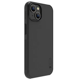 Nillkin Super Frosted Shield Pro Magnetic Case etui iPhone 14 Plus z MagSafe magnetyczne czarny - Etui i futerały do telefonów - miniaturka - grafika 3