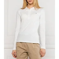 Koszulki i topy damskie - Tommy Hilfiger Polo HERITAGE | Slim Fit | pique - miniaturka - grafika 1
