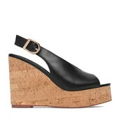 Sandały damskie - Sandały Badura C-ALANA-25-3-10YY Czarny - miniaturka - grafika 1