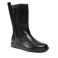 Botki damskie - Ecco Botki Bella 28237301001 Black - miniaturka - grafika 1