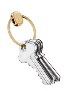 Pierścień do kluczy Orbitkey Ring v2 - yellow gold - Etui na klucze - miniaturka - grafika 1