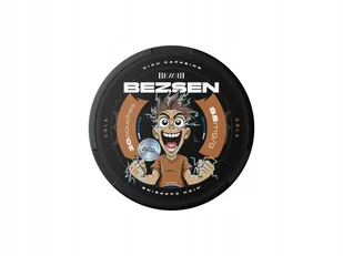 Bezzer Bezsen Woreczki Kofeinowe Bez Cukru Cola 85Mg - Gumy do żucia, lizaki, dropsy - miniaturka - grafika 1