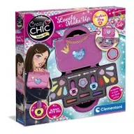 Zabawki kreatywne - Clementoni Crazy Chic Torebka Lovely make up 18641 - - miniaturka - grafika 1