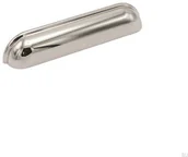 Zawiasy, okucia i inne akcesoria - Uchwyt meblowy muszlowy Saluto 96 Srebrny aluminiowy - miniaturka - grafika 1