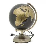 Globusy - Lampa stołowa w kształcie globusu Mauro Ferretti Globe Bronze, ø 25 cm - miniaturka - grafika 1