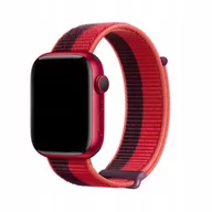 Akcesoria do smartwatchy - Dux Ducis Strap pasek do Watch 7 / 6 / 5 / 4 / 3 / 2 / SE (45 / 44 / 42mm) opaska bransoleta bransoletka czerwony (Sport Version) - miniaturka - grafika 1