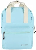 Plecaki - Plecak miejski Travelite Wodoodporny Niebieski Baby Blue - miniaturka - grafika 1
