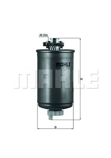 Filtr paliwa Mahle KL 75 - Filtry paliwa - miniaturka - grafika 1