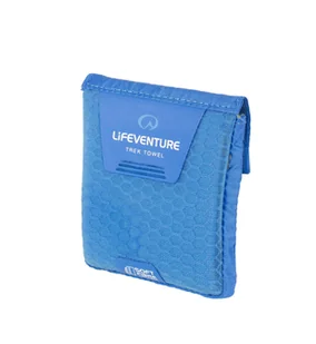 Lifemarque Ltd Lifeventure, Ręcznik szybkoschnący, SoftFibre Advance Trek Towel Pocket, niebieski - Pływanie - miniaturka - grafika 1