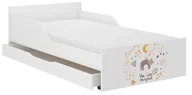 Łóżeczka i kojce - Łóżko dziecięce PUFI 180x90 KOTEK - miniaturka - grafika 1