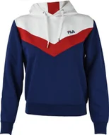 Bluzy damskie - Fila Fila Bosa Cropped Hoody FAW0273-53007 Granatowe M - miniaturka - grafika 1