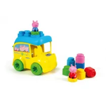 Clementoni autobus szkolny Clemmy baby Peppa Pig - Klocki - miniaturka - grafika 2