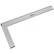 Inne urządzenia pomiarowe - Kątownik Stolarski Aluminiowy 400 MM Stalco - miniaturka - grafika 1
