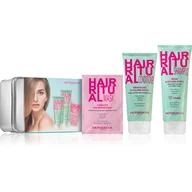 Zestawy kosmetyków damskich - Dermacol Hair Boost Volume Effect Zestaw szampon Hair Boost Grow & Volume Effect 250 ml + odżywka Hair Boost Weightless & Volume Effect 200 ml + maska do włosów Hair Boost 5 Minutes SOS Repair Mask 15 ml + metalowa puszka - miniaturka - grafika 1