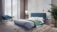 Łóżka - Łóżko tapicerowane 140x200 WIKI / kolor do wyboru - miniaturka - grafika 1