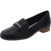 Czółenka - Clarks Damskie czółenka "Juliet Step", tweed Combi, szerokie, czarna skóra, 38 EU - miniaturka - grafika 1