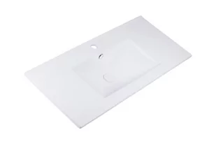Legersen Irga Umywalka wpuszczana 90x46 cm biała LEUM4530900 - Umywalki - miniaturka - grafika 1