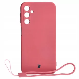 Bizon Etui Case Silicone do Samsung Galaxy A24 4G, brudny róż - Etui i futerały do telefonów - miniaturka - grafika 1