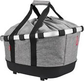 Koszyki rowerowe - Reisenthel KlickFix KlickFix GT Bike Basket for Racktime, twist silver/grey 2021 Kosze na bagażnik 0304RTS - miniaturka - grafika 1