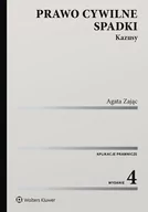 Podręczniki dla szkół wyższych - Prawo cywilne Spadki Kazusy Agata Zając - miniaturka - grafika 1