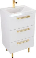 Szafki łazienkowe - Szafka Umywalkowa Stojąca ATHOS 50 cm UZ MATOWA - miniaturka - grafika 1