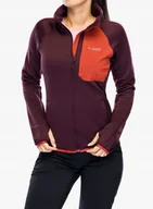 Odzież trekkingowa damska - Bluza polarowa damska Columbia Triple Canyon Grid Fleece Full Zip - miniaturka - grafika 1