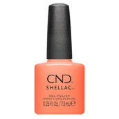 Lakiery hybrydowe - CND Shella Silky Sienna 7,3 ml - miniaturka - grafika 1